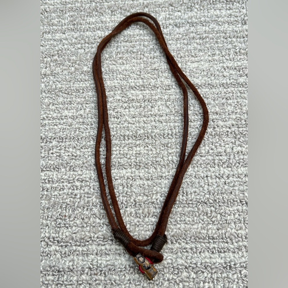 Hollister by Abercrombie & Fitch Leather Necklace new